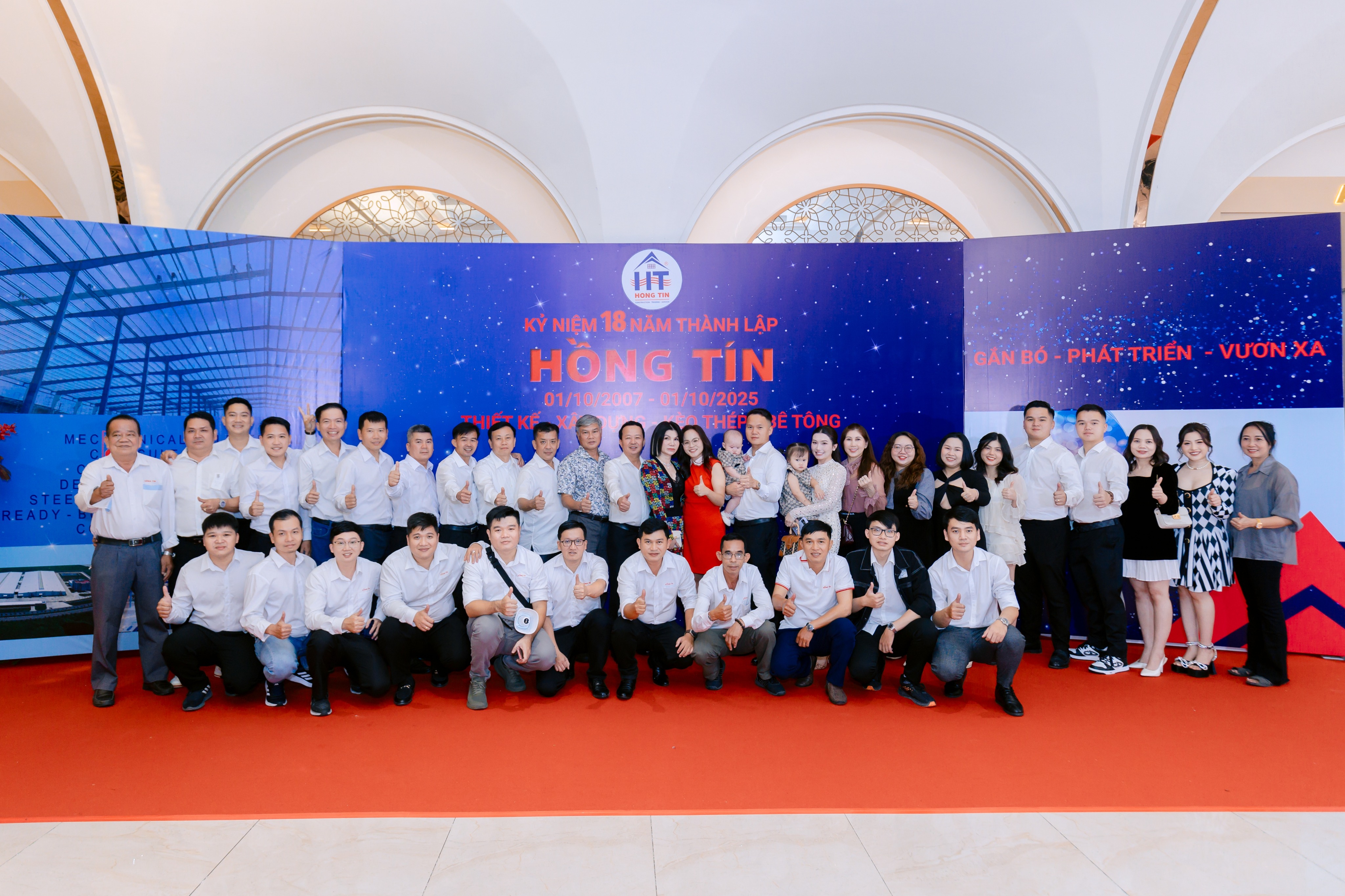 LỄ KỶ NIỆM 18 NĂM THÀNH LẬP CÔNG TY HỒNG TÍN (1/10/2007-1/10/2025)