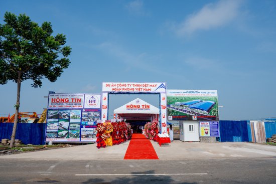 Nhà máy Công ty TNHH Dệt may Ngân Phong Việt Nam