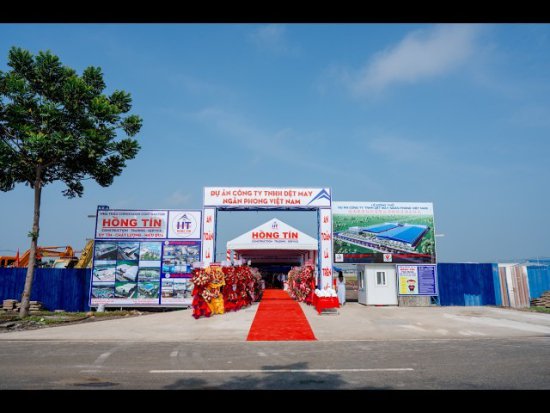 [LỄ ĐỘNG THỔ] - NHÀ MÁY CÔNG TY TNHH DỆT MAY NGÂN PHONG VIỆT NAM