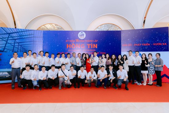 LỄ KỶ NIỆM 18 NĂM THÀNH LẬP CÔNG TY HỒNG TÍN (1/10/2007-1/10/2025)
